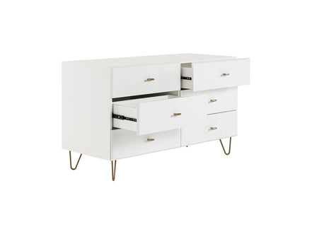 Bryan - Modern White Dresser - image 4