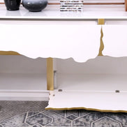 Aspen Modern White & Gold Buffet - image 3