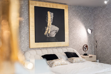 Busiler - Modern 71" x 71" Painting - image 3