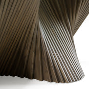 Byer - Modern Glass + Grey Ash Dining Table - image 4