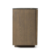 Byer - Modern Grey Ash + Marble Buffet - image 4