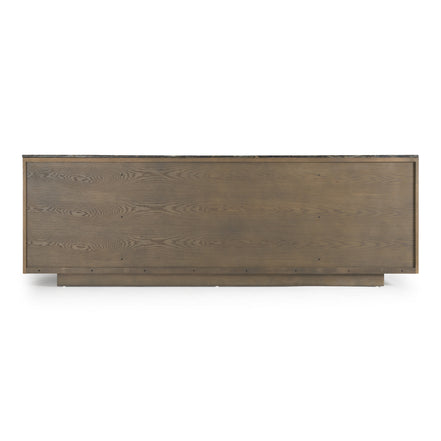 Byer - Modern Grey Ash + Marble Buffet - image 5