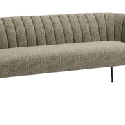 Deco Sofa Green Tweed