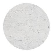 Fullerton Dining Table White & Gold
