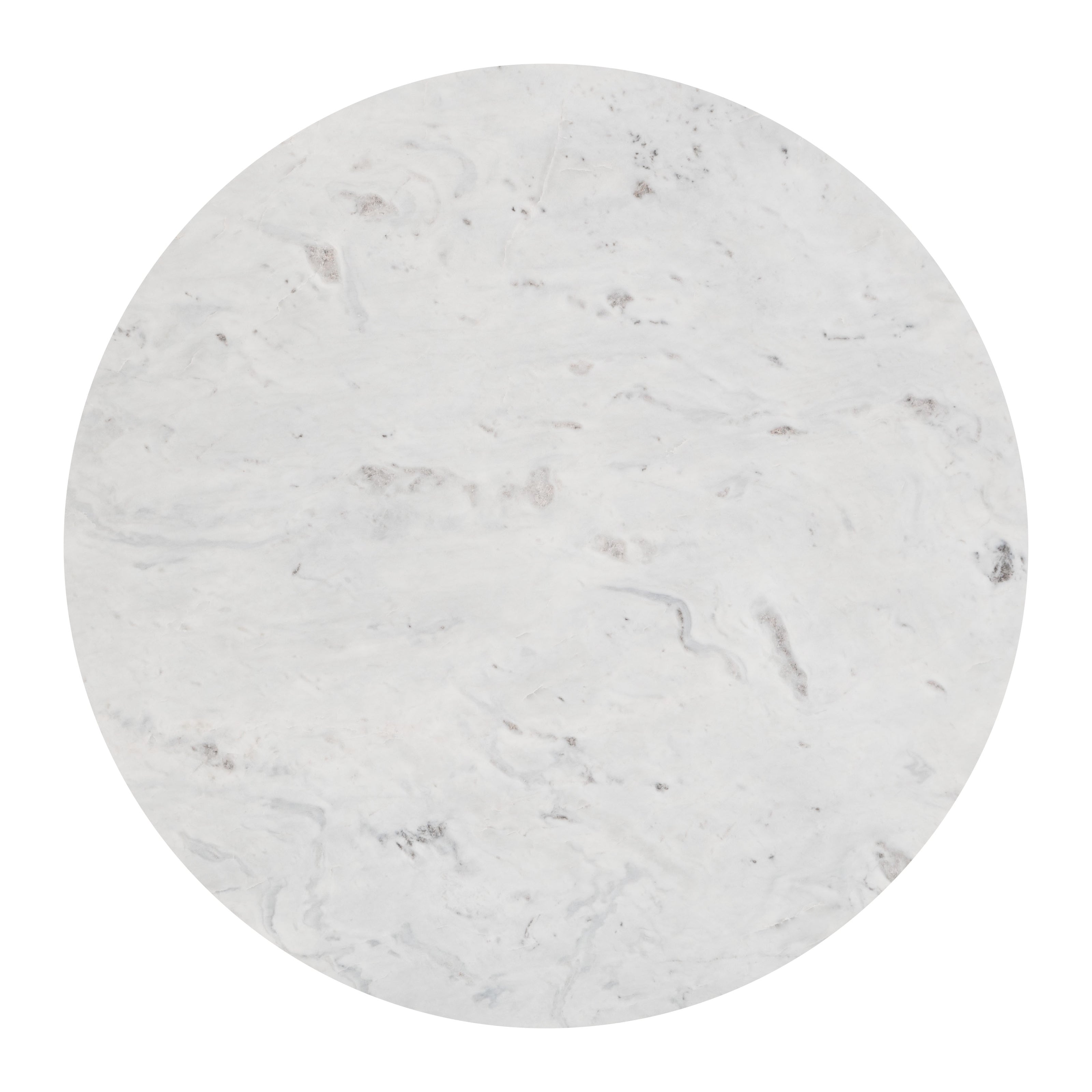 Fullerton Dining Table White & Gold