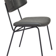 Charon Dining Chair (Set of 2) Vintage Black