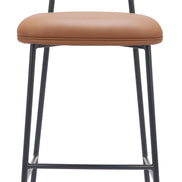Rorun Barstool (Set of 2) Brown