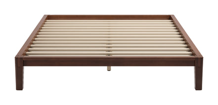 Luum Queen Platform Bed Frame Walnut