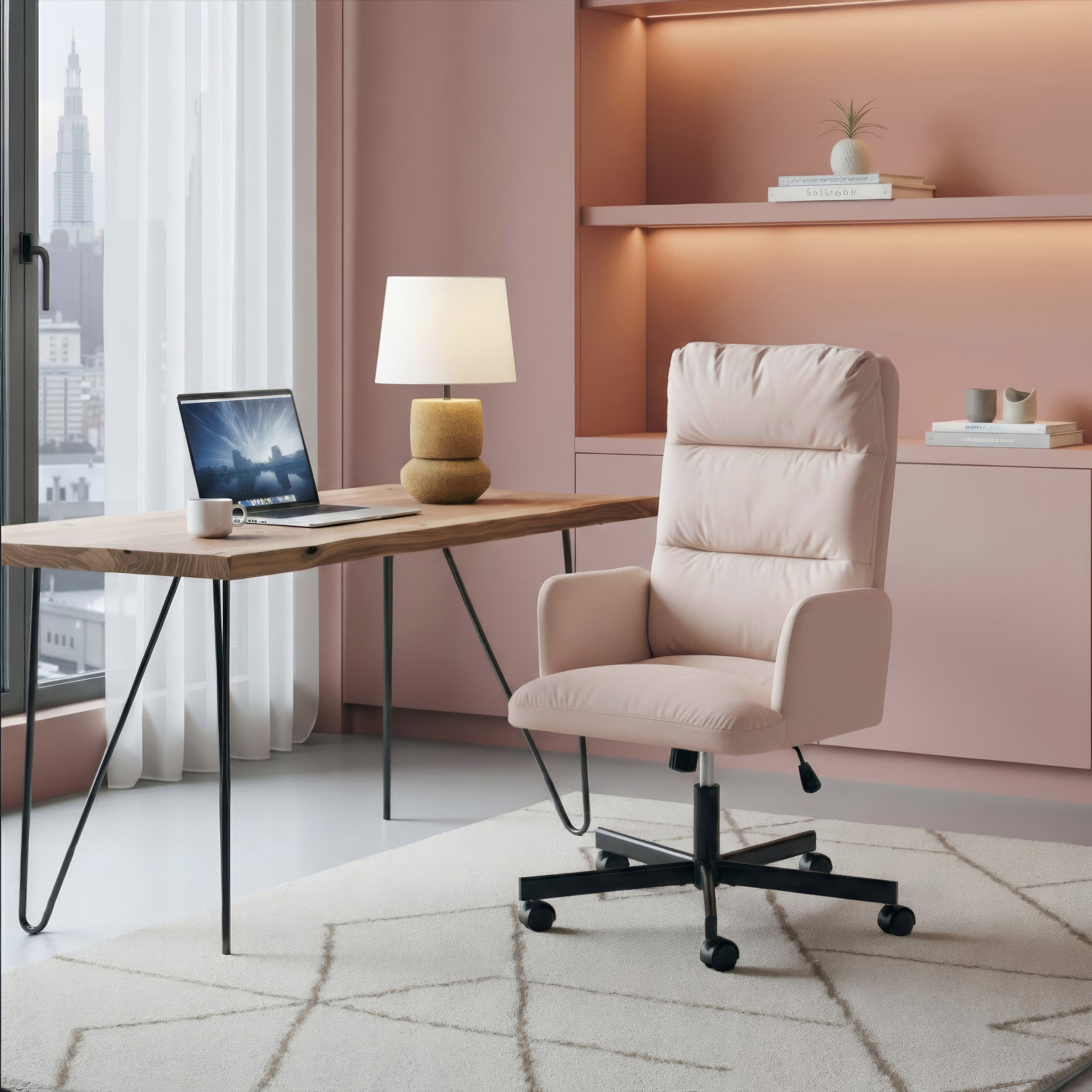 Sable Office Chair Ivory