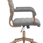 Auction Office Chair Gray