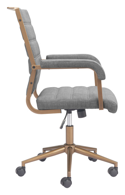Auction Office Chair Gray