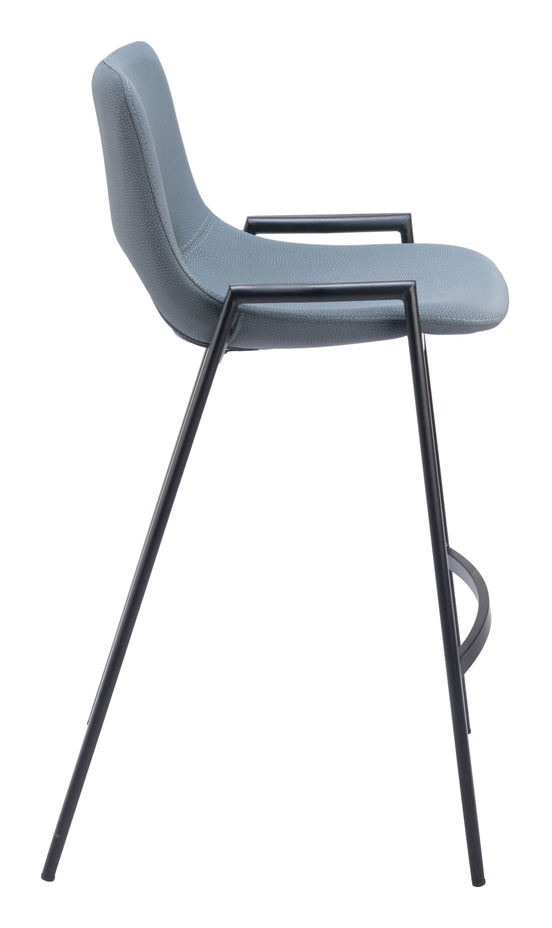 Desi Counter Stool (Set of 2) Azure Gray