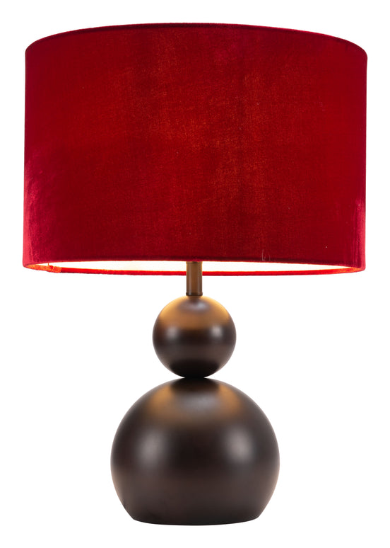 Shobu Table Lamp Red