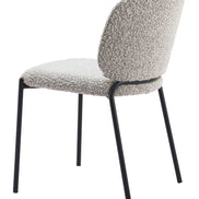 Plat Dining Chair (Set of 2) Gray