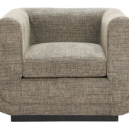 Sereneu Accent Chair Green Tweed