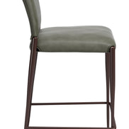 Freesia Counter Stool (Set of 2) Olive Green