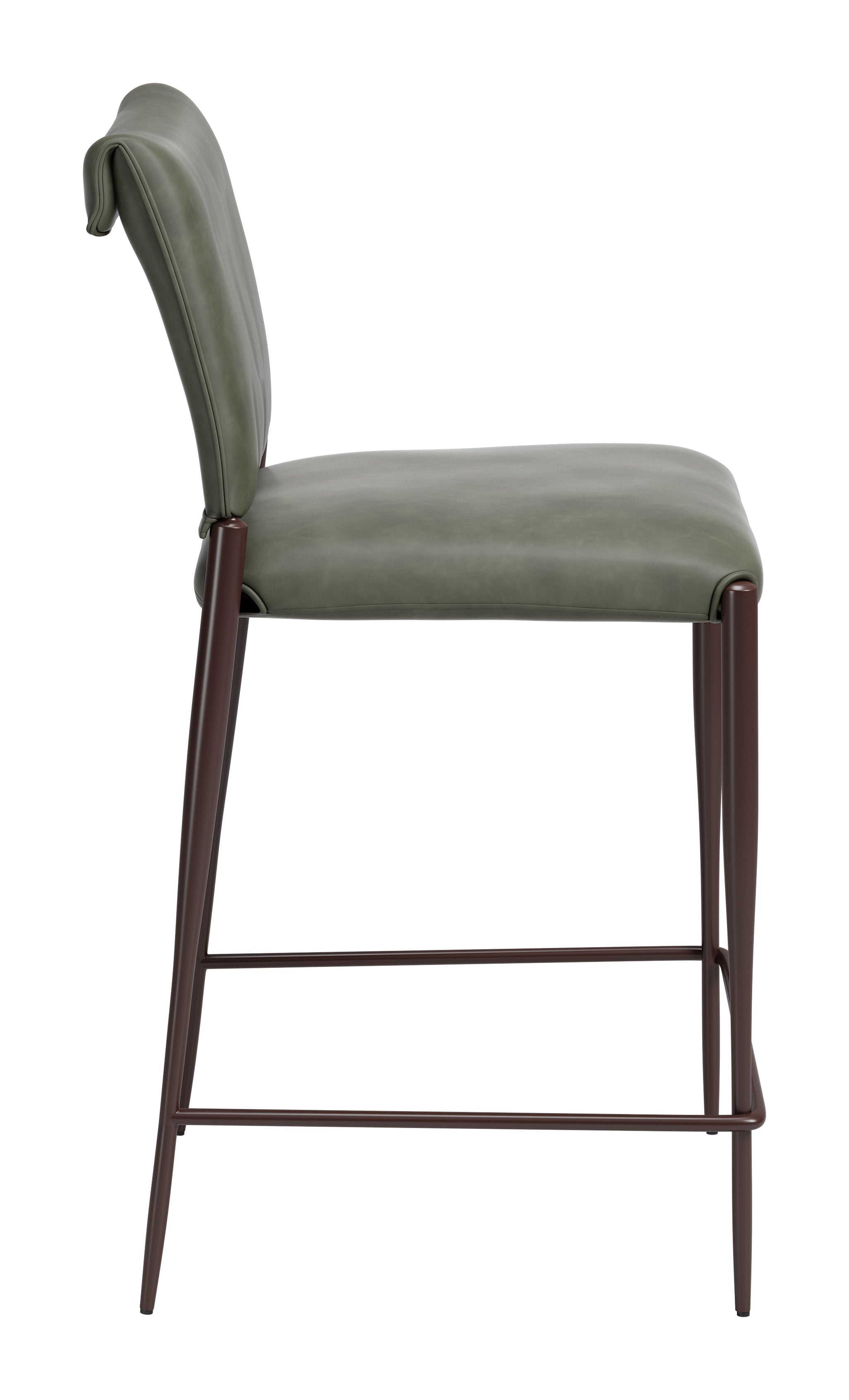 Freesia Counter Stool (Set of 2) Olive Green