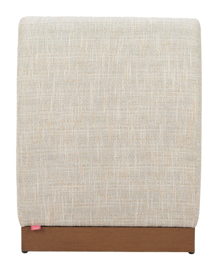 Christy Armless Chair Beige