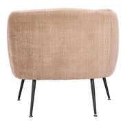 Racine Accent Chair Linen Beige
