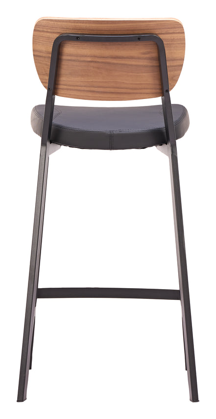 Ardenne Counter Stool (Set of 2) Black & Brown
