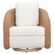 Solara Swivel Chair Ivory