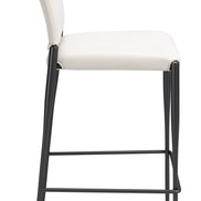 Freesia Barstool (Set of 2) White