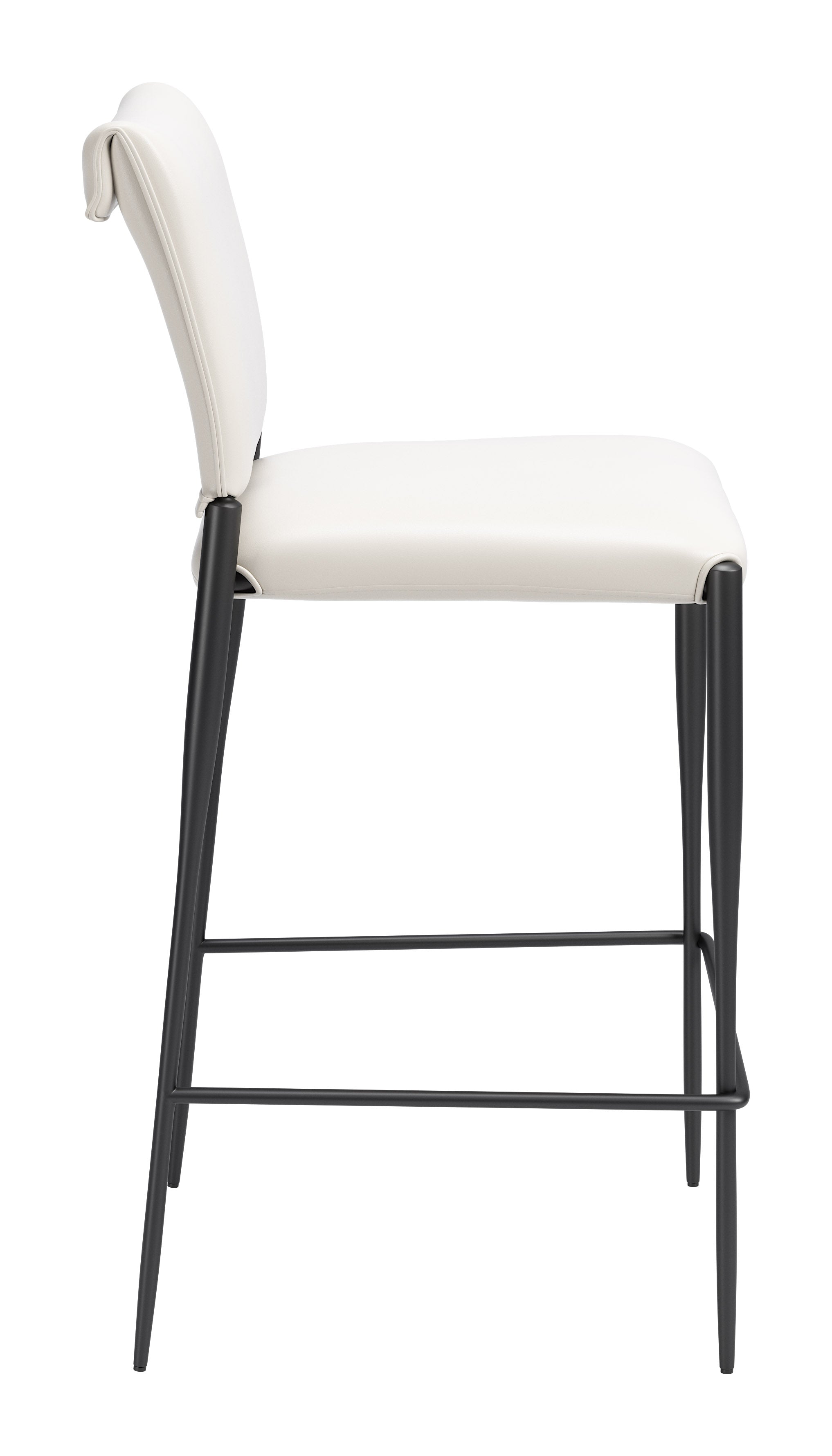 Freesia Barstool (Set of 2) White