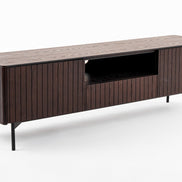 Calhoun - Modern Smoked Ash TV Stand - image 4