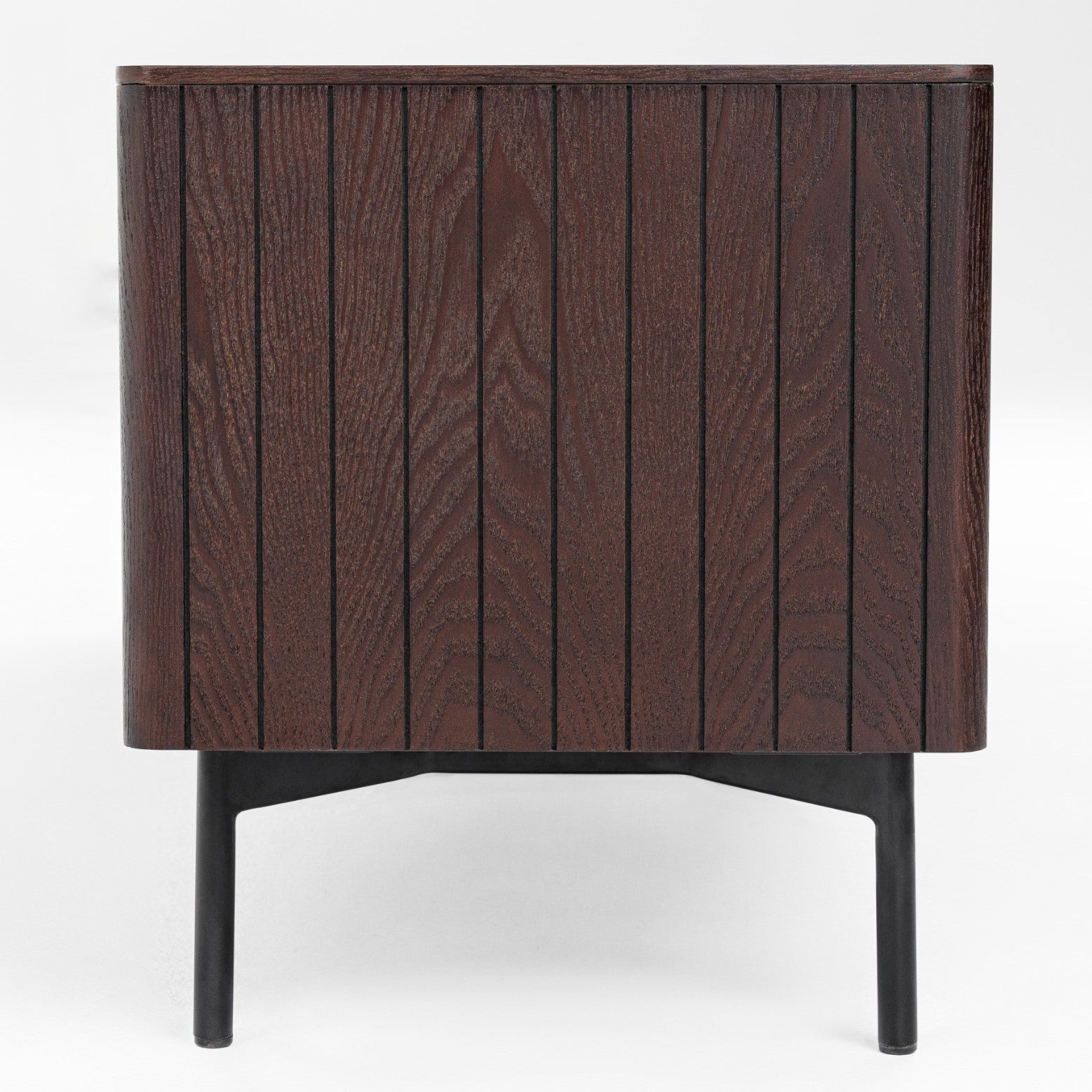 Calhoun - Modern Smoked Ash TV Stand - image 5