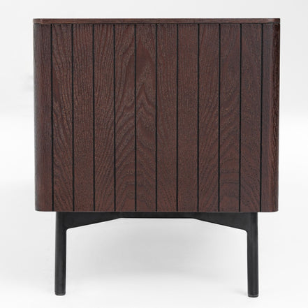 Calhoun - Modern Smoked Ash TV Stand - image 5