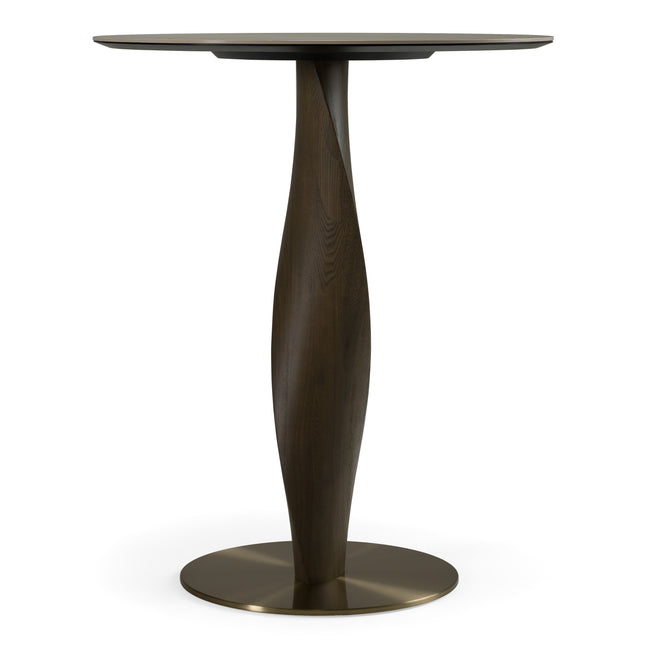 Calvary - Mid-Century Modern Ceramic + Grey Ash Bar Table