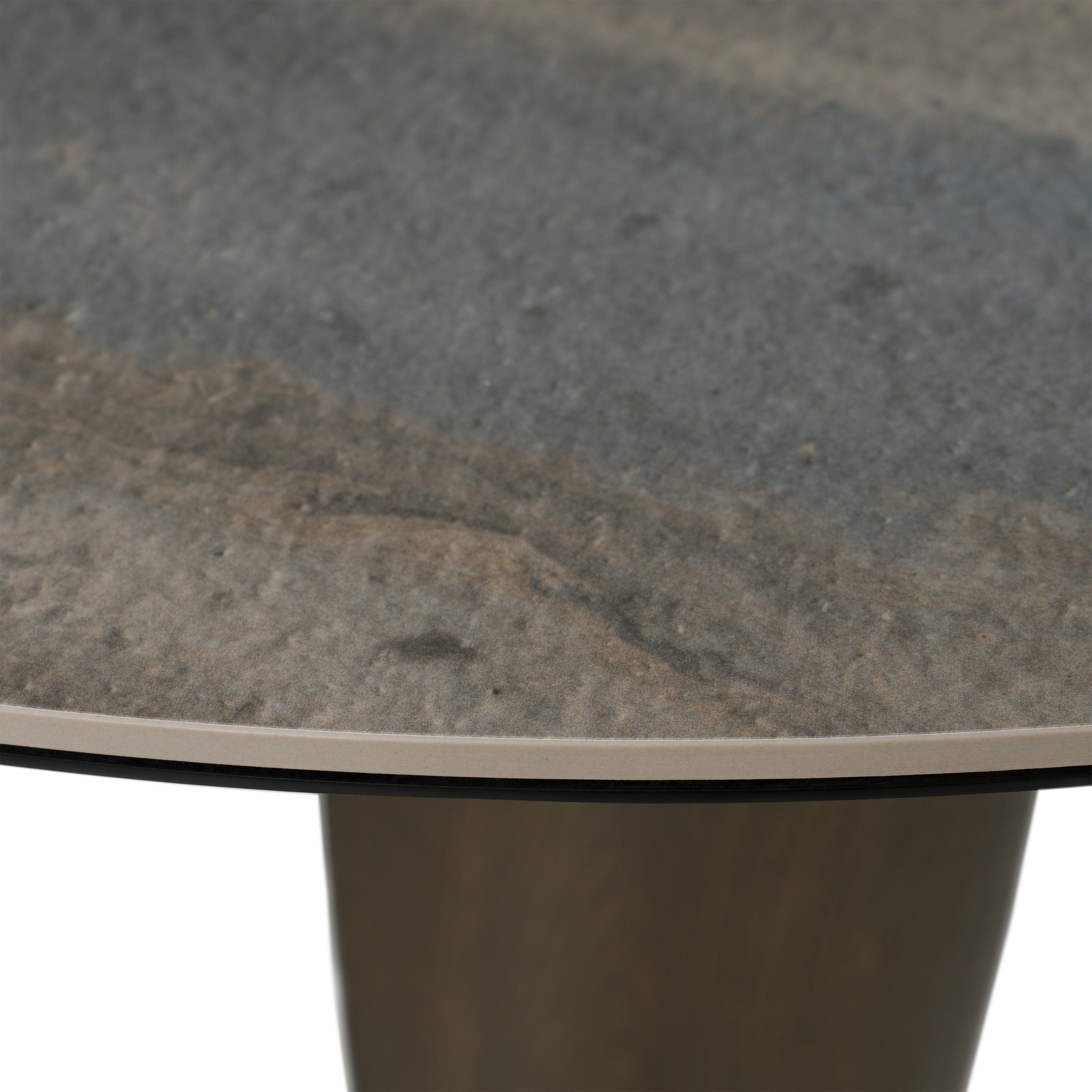 Calvary - Mid-Century Modern Ceramic + Grey Ash Bar Table - image 4