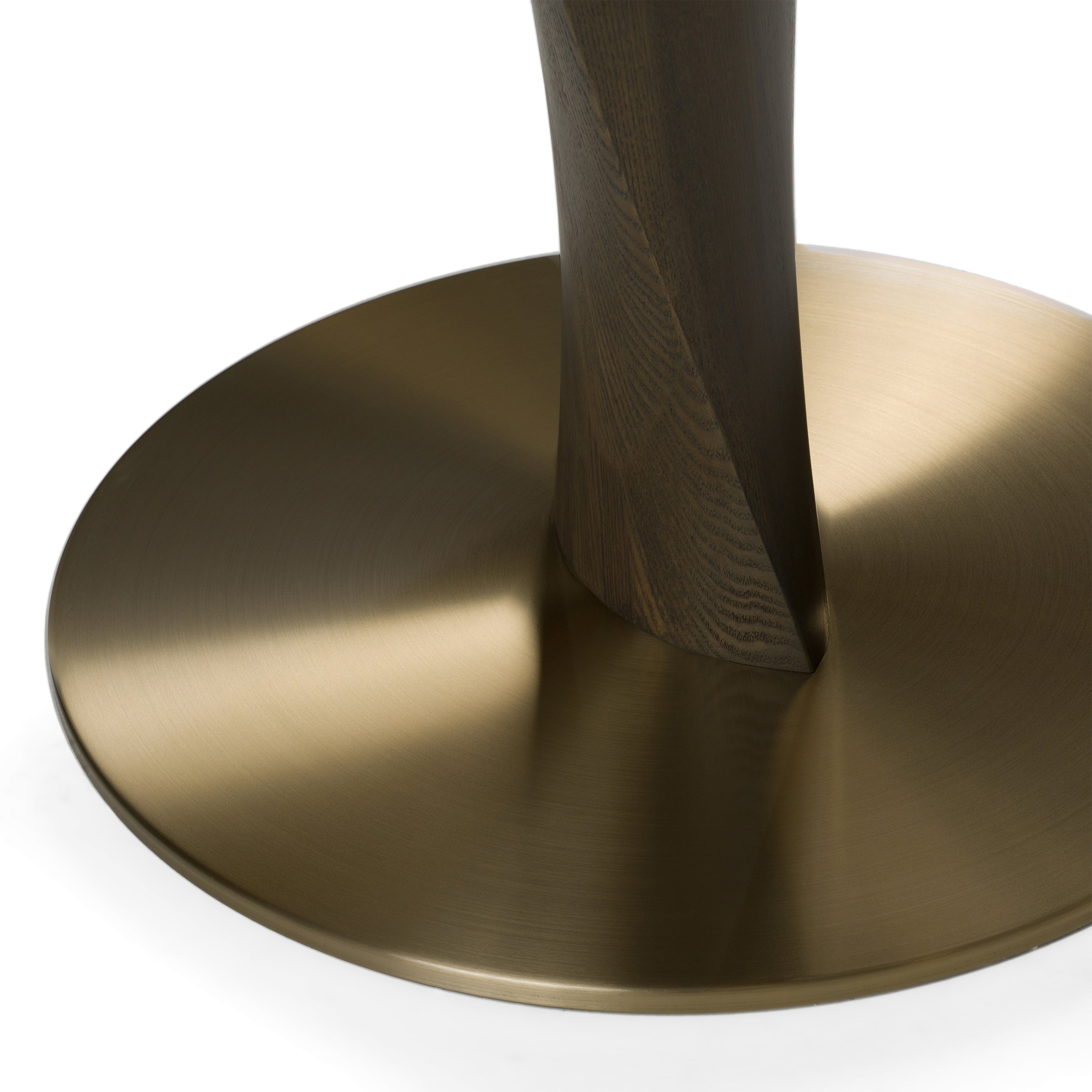 Calvary - Mid-Century Modern Ceramic + Grey Ash Bar Table - image 5