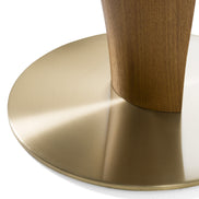 Calvary - Mid-Century Modern Ceramic + Walnut Bar Table - image 4
