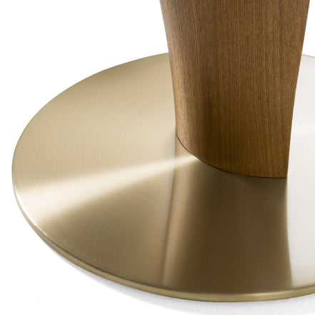 Calvary - Mid-Century Modern Ceramic + Walnut Bar Table - image 4