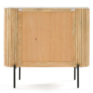 Cambridge White Marble & Mango 3 Drawer Dresser - image 5
