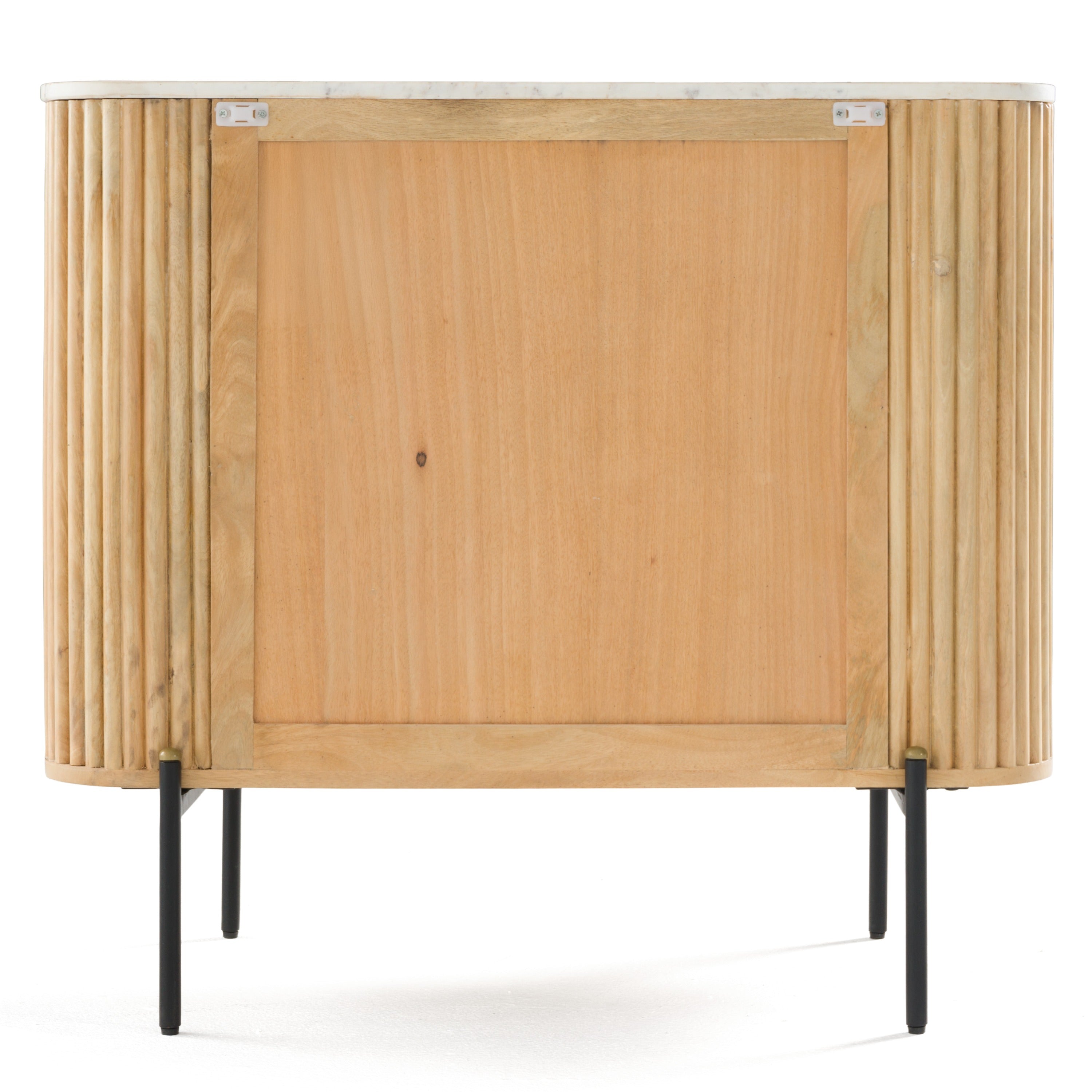Cambridge White Marble & Mango 3 Drawer Dresser - image 5