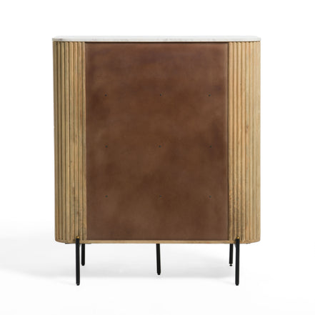 Cambridge White Marble & Mango Tall Buffet - image 3