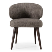 Carlton Modern Grey Fabric Dining Chair - image 3
