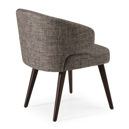 Carlton Modern Grey Fabric Dining Chair - image 5