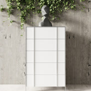 Cartier - Modern White + Stainless Steel Chest - image 2