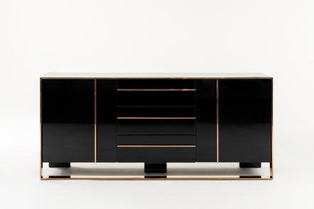 Cartier Modern Black & Rosegold Buffet - image 2