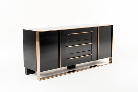 Cartier Modern Black & Rosegold Buffet - image 3