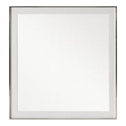 Cartier - Modern White & Stainless Steel Mirror - image 4