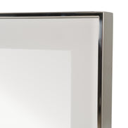 Cartier - Modern White & Stainless Steel Mirror - image 5