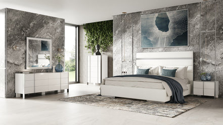 Cartier - Modern White + Stainless Steel Chest - image 3