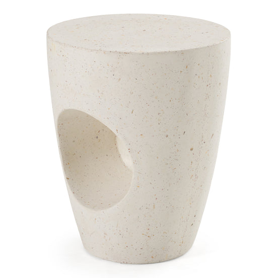 Carville - Modern Terrazzo Concrete Dining Stool - image 2