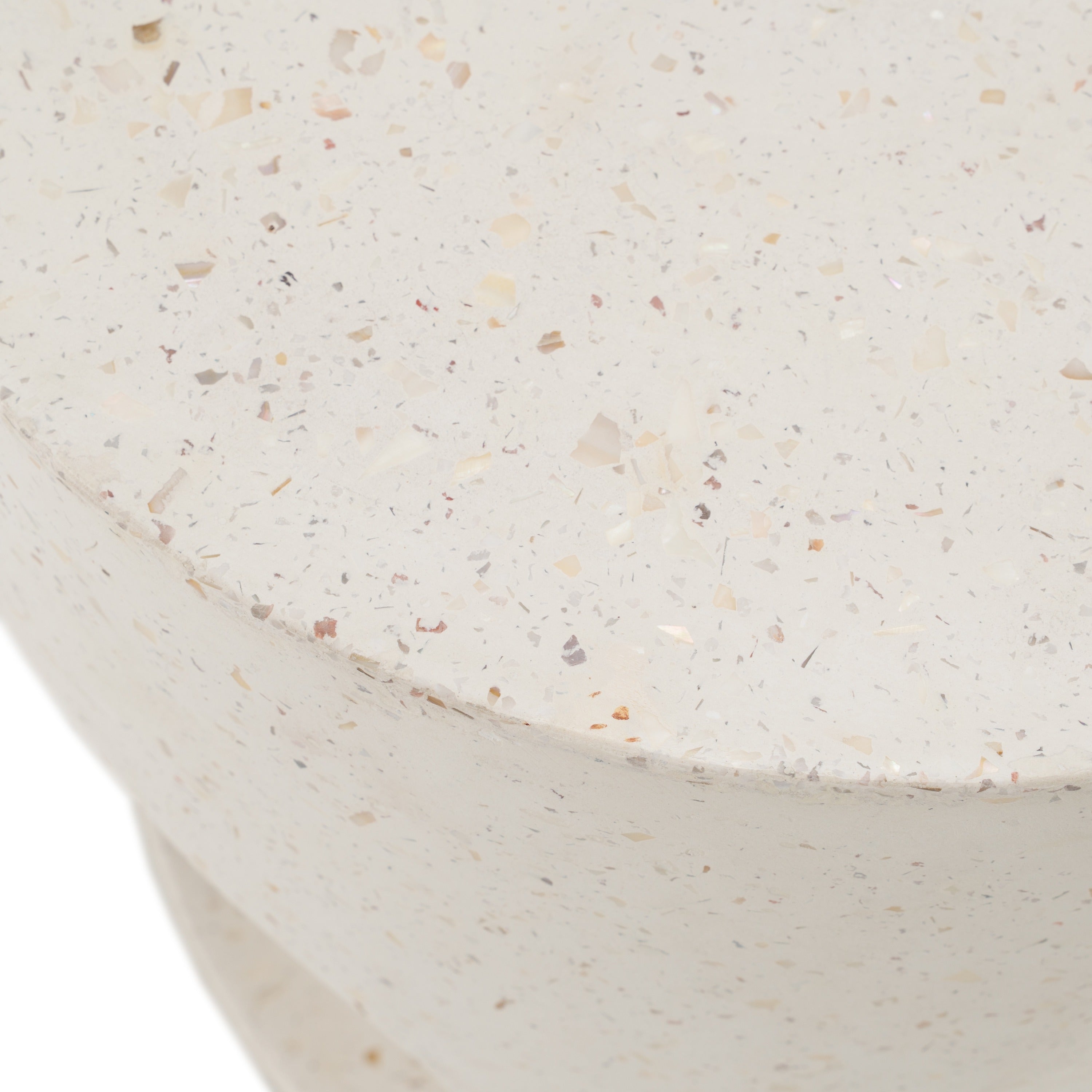 Carville - Modern Terrazzo Concrete Dining Stool - image 4