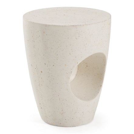 Carville - Modern Terrazzo Concrete Dining Stool - image 5