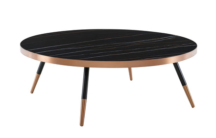 Cayson - Modern Black Ceramic Coffee Table